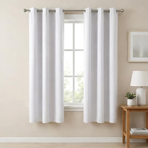 LEVOLOR Basics 100% Blackout Curtains for Bedroom or Living Room,