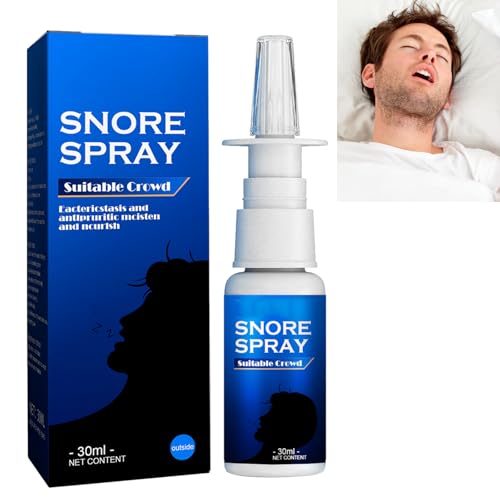 Gotas para Dormir Mejor Solución Eficaz para los Ronquidos,Spray de Alivio Antirronquidos,Evite los Ronquidos Desagradables y Disfrute de un Sueño Confortable