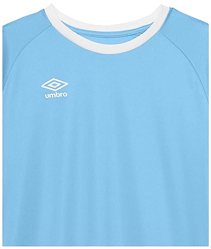 Umbro Boys Inter Soccer Jersey Shirt, Sky Blue, Small US