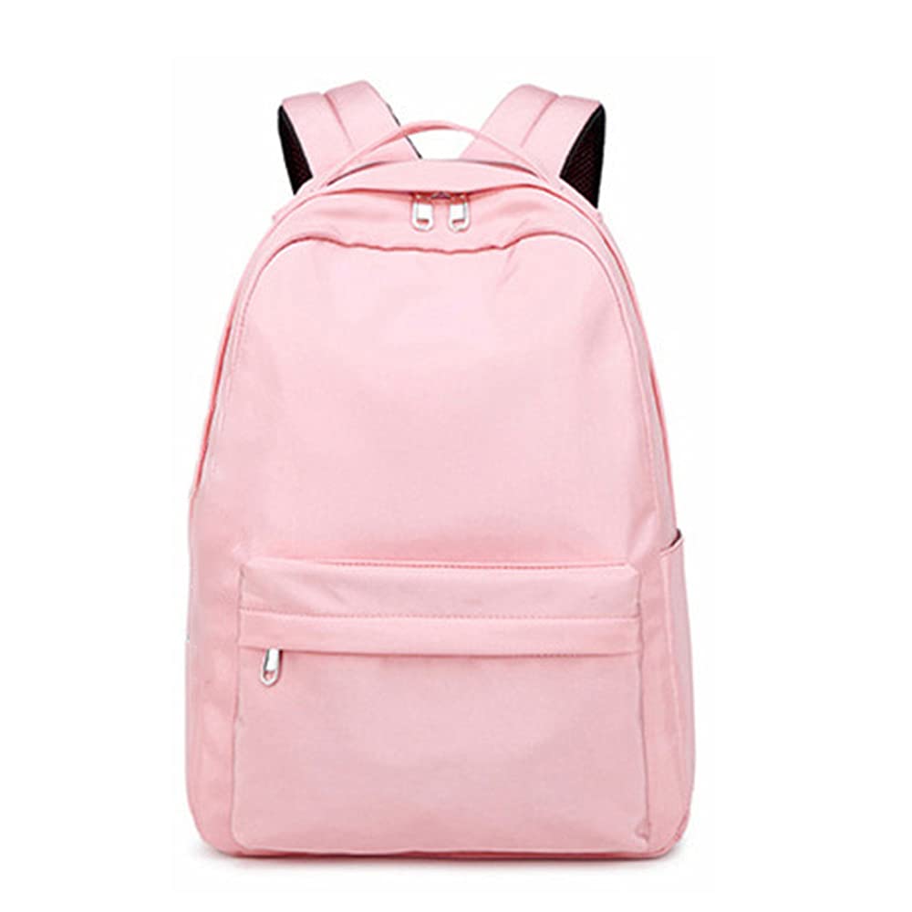 Back to School Backpack for School Bags for Girls Secondary School, Waterproof Backpack Ladies Backpacks College Rucksack Junior High School Bags for Teenage Girls - Pink