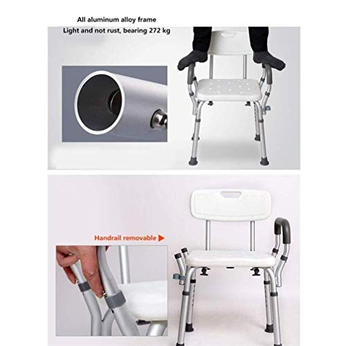 Tabouret de bain antidérapant pour éviter les chutes sous la douche - 5
