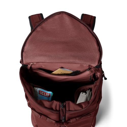 Image of YETI Ranchero Backpack 27L, All-Day Utility Pack, Structured and Durable, Stag Dark Red