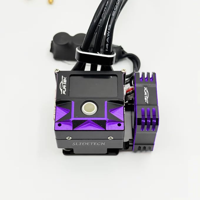 Furitek AeroSpin 30K fan installed on a SlideTech ESC, top-down view