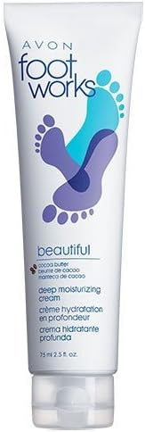 Avon Foot Works Beautiful Deep Moisturizing Cream with Cocoa Butter 2.5fl Oz