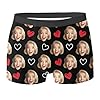 Calecon Personnalise Homme avec Impression Photo et Design Drôle Boxer en Coton Doux et Microfibre Respirante Sous-Vêtements Rigolos pour Sport et Loisirs Confortable pour Usage Quotidien et Occasions