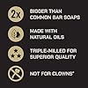 Duke Cannon Supply Co. Extra Large Bar Soap - Men's Natural Bar Soap with Masculine Scents - Made in the USA with Domestic & Globally Sourced Materials - All Skin Types - Big Brick - Sawtooth,10 oz #3