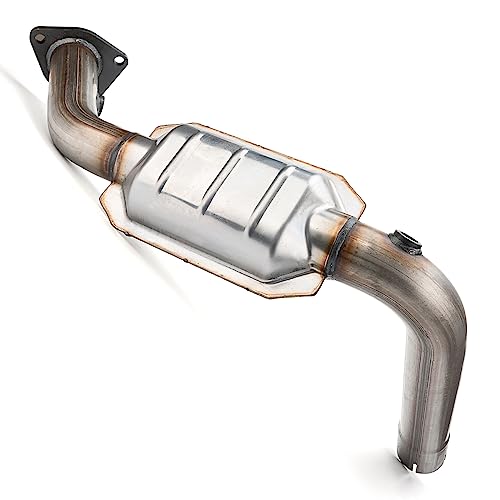 image for FOMIUZY High Flow Front Catalytic Converter Kit Direct-Fit Chevy Silve