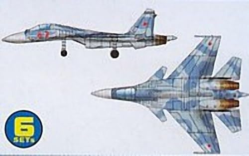 Su-33UB Flanker Trumpeter 1:350 - Les6 miniatures d'avions embarqués russes