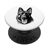 Beau berger allemand et chien de police PopSockets PopGrip Interchangeable