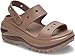 Crocs Classic Mega Crush Sandal Latte Men's 5, Women's 7 Medium
