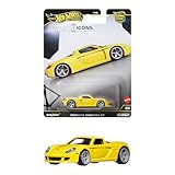 ホットウィール(Hot Wheels) カーカルチャー タイムレス アイコンズ ポルシェ カレラ GT 乗り物おもちゃ ミニカー 3歳から イエロー JBK91