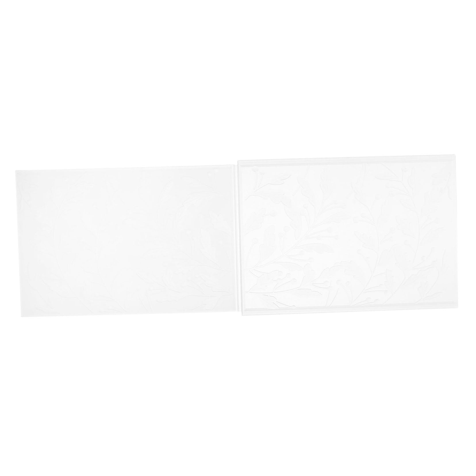 Operitacx 4 Stück Kreative Prägeordner Kunststoff für DIY Scrapbooking Textur Vorlagen für Kartenherstellung Einladungen und Fotoalben für Bastelprojekte