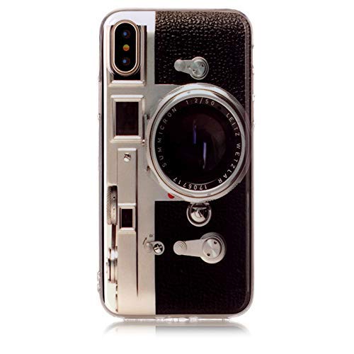 CASE LOCK LTD -Vintage Cassette Player Camera Stereo Boom Box - Hard Rubber Phone case for Apple iPhone Xs MAX (2018 Model) Made and Shipped from The USA