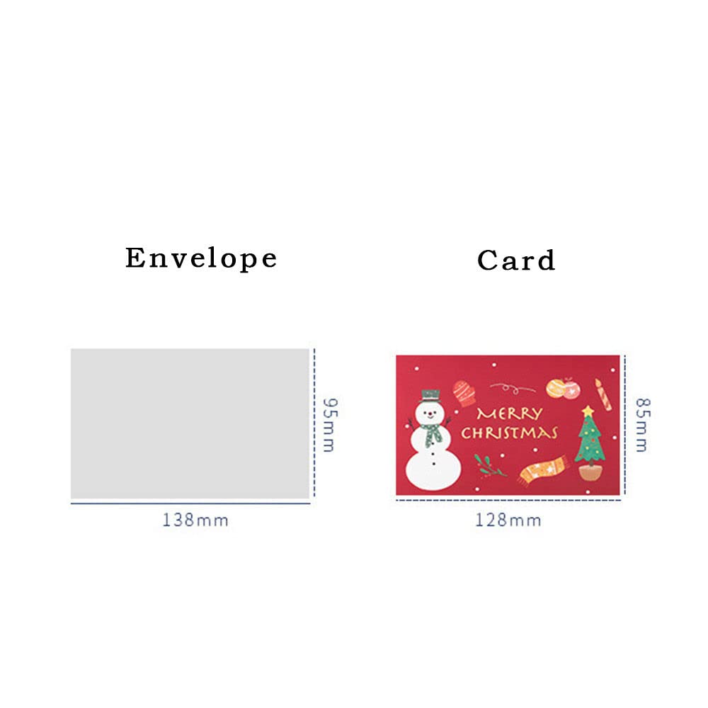 6 Cartes De Voeux Alsace Mignonnettes Avec Enveloppes à Obernai