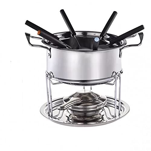 Conjunto Para Fondue 11 Peças Em Aço Inox