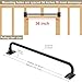 BeneLabel Pull Up Bar Wall Mount 500 LBS Capacity Doorway Chin Up Bar Steel Joist Mount Pullup Bar Multifunctional Heavy Duty Chinup Bar with Carabiner for Doorway Indoor Home Gym Garage
