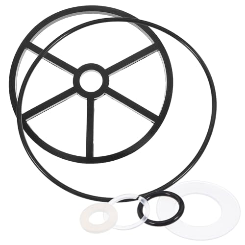 Hemobllo Kit de Juntas Tóricas para Válvula de Filtro de Piscina, Incluye 6 Piezas para Reemplazo en Válvulas de Filtro de 1/2 Pulgada, Adecuado para Mantenimiento de Piscinas y Equipos de