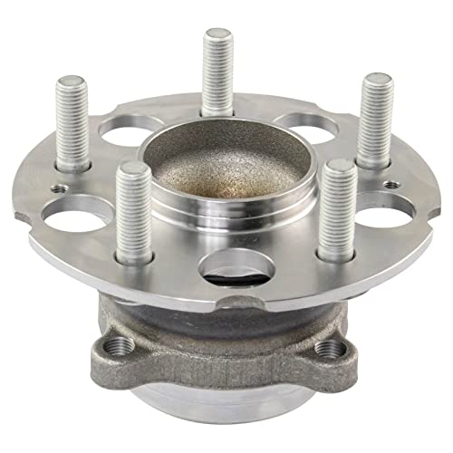 Image of TRQ Rear Left and Right Wheel Bearing and Hub Assembly Set 2 Piece Compatible with 19-22 Honda CR-V 2018 EX EX-L LX 2017 FWD Models