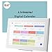 15.6-inch Wall Digital Calendar,2025 Smart WiFi Calendar & Chore Chart,Full HD Touchscreen Interactive Display for Family Schedules-Wall/Desk Mountable Planner,Meeting Reminders & Deadline Tracking