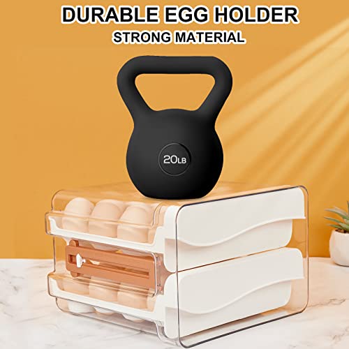 SPACY MAYA Organizador de ovos para geladeira, suporte de ovos para geladeira, recipiente de ovos pa
