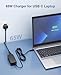 ANTWELON 65W 45W USB C Laptop Charger for Lenovo Thinkpad Chromebook Yoga, HP Spectre EliteBook Dell Latitude XPS Acer Asus MacBook 20V 3.25A Type C Power Adapter