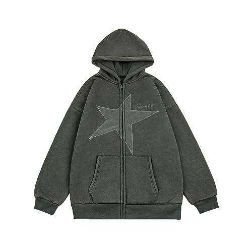 トップス Dartin Bonaparto grunge denim zip up y2k 41U7XKHDzpL.jpg