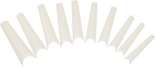 Beaupretty 1000 Pçs Unhas Postiças Francesas Formas De Extensão De Unhas Meia Cobertura Pontas De Unhas Ponta De Salão De Beleza DIY Pontas De Unhas Falsas Dicas De Unhas Postiças Adesivos