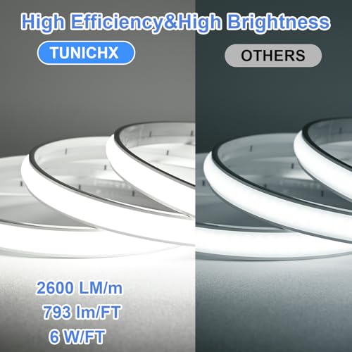 Tira de LED Neon Impermeable IP67 16.4in 6000K Blanco Frío miniatura 3