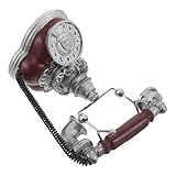Une touche d'élégance : l'alliance de téléphones décoratifs vintage et de design européen fait de cette pièce un accessoire idéal pour le salon ou la chambre, apportant une ambiance classique et sophistiquée. téléphone ancien, modèle de téléphone présenté