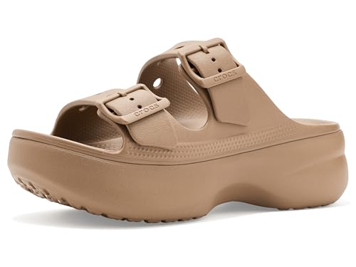 Crocs Saturday Platform Sandal W femme sépia avec semelle amortissante 34-35