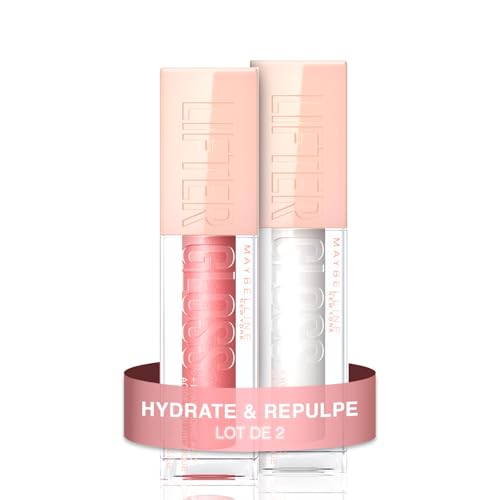 Maybelline New York Lot De 2 Gloss À Lèvres Hydratant & Brillance Instantanée Enrichis En Acide Hyaluronique Lifter Gloss - vue 2