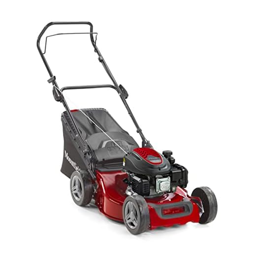 Mountfield Hand-Propelled Lawn Mower, Model HP185, Red and Grey, Article ‎2L0481043/MC