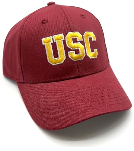Gorra baseball bordada ajustable Universidad Southern Cal miniatura 1