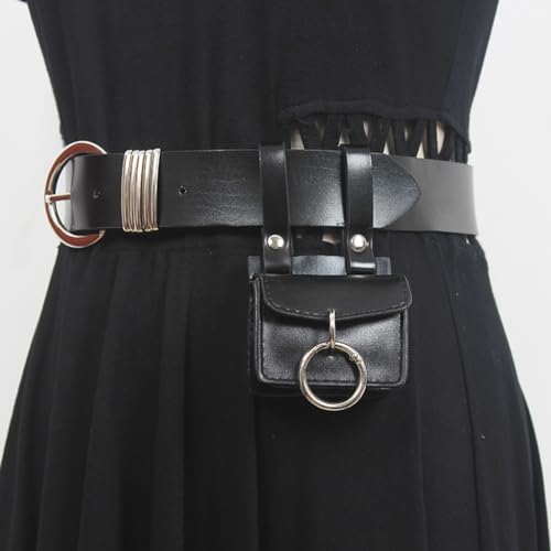 Concave Shape mini Decorative Half Round Buckle Belt Small Square Bag Women's Fashionable Fanny Pack Belt Dual-use