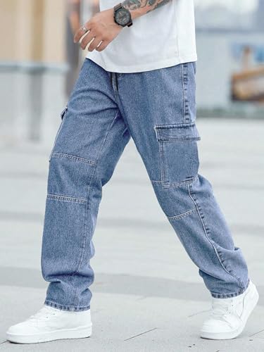 Image of Noble Monk Men's Denim Jeans | Stylish Casual Wear | Stretchable Cotton Trousers | Comfortable Everyday Pants | Travel, Outdoor & Streetwear