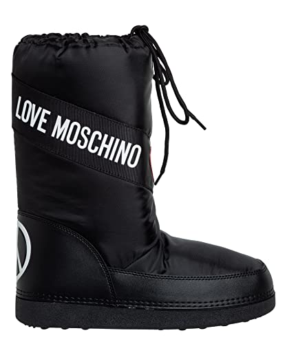Love Moschino Damen Schneestiefel Black 39-40 EU