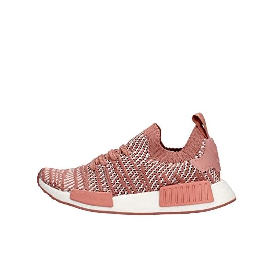 Adidas dam NMD_r1 Stlt Primeknit träningsskor, Rosa Roscen Tinorc Ftwbla 000-36 2/3 EU