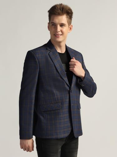 Image of TAHVO Tweed Blazer for Men - Formal & Casual Winter Wear Blazer