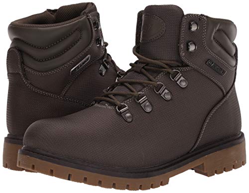 Bota de caminhada feminina Lugz Grotto II, Olive/Gum/Dark Brown, 7.5