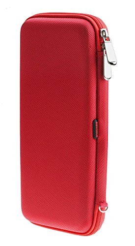 Navitech Neon Red Premium Compact Travel Hard Carry Case Cover Sleeve Compatibel met De Nintendo Switch - Image 6