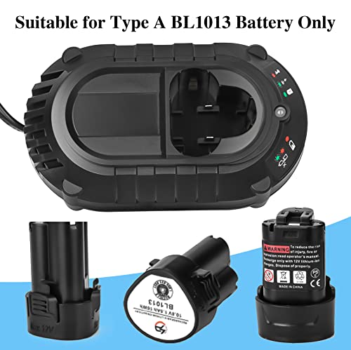 image for laipuduo Li-ion Battery Charger for Makita BL1013 BL1014 10.8V-12V Lit