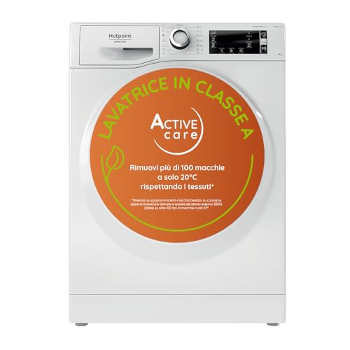 Hotpoint Ariston NLCD 946 WC A EU N, Lavatrice a carica frontale 9kg, 1400 Giri/Min