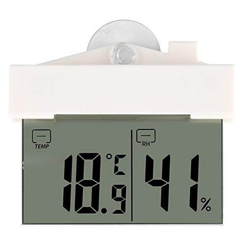 Thermomètre hygromètre numérique à ventouse pour un air sain à la maison