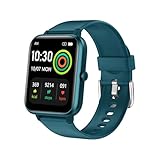 GanRiver スマートウォッチ 万歩計 通話機能付き 腕時計型 レディース メンズ iphone対応 アンドロイド対応 Smart Watch Women HD画面 長持ちバッテリー 多種類運動モード 歩数計 ストップウォッチ タイマー Line 着信通知 日本語アプリ説明書