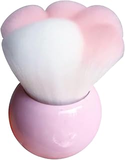 Cepillo de maquillaje de pata de gato, cepill...