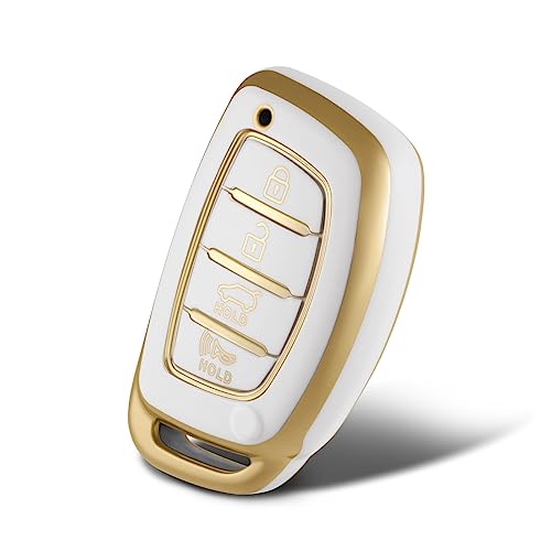Coque en TPU pour clé Hyundai 4 boutons : évitez les rayures sur votre télécommande
