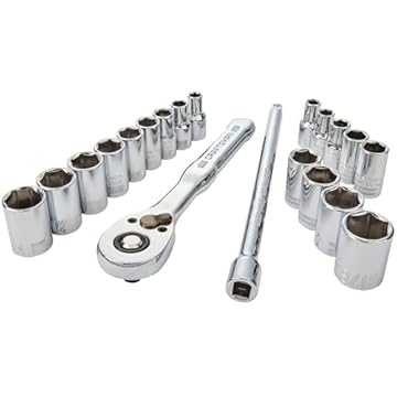 socket wrench set with extension