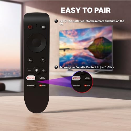 Image of ZdalaMit Original Non Voice Remote Control Compatible with Oneplus Tv Remote Control Suitable for Oneplus 4K Smart Android Television with Hot Keys (Version-1)