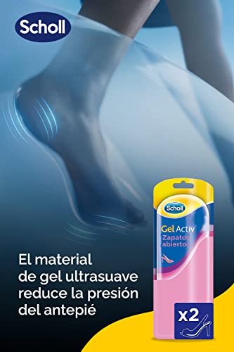 Plantillas Scholl Gel Activ para Mujer, Abiertas, 1 Par miniatura 6