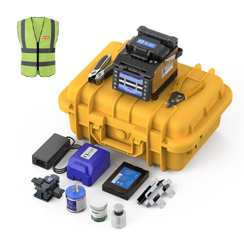 JILONG KL-520 Optical Fiber Fusion Splicer SM&MM Automatic Intelligent Optical Fiber Welding Splicing Machine 0.01dB Average Loss